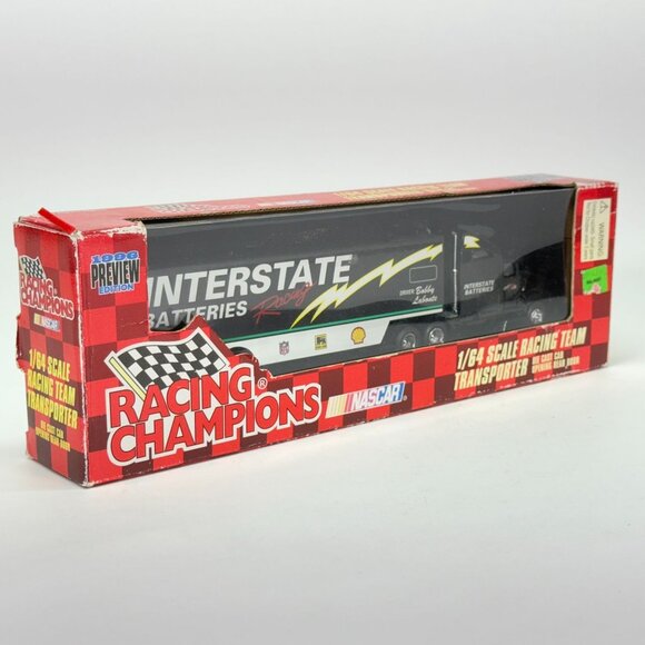Racing Champions 1:64 Interstate Batteries Semi Truck Bobby Labonte Nascar Dieca - Picture 1 of 14